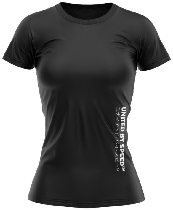 Women_UBSJapanese_Black_Front - UnitedBySpeed