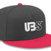 UBS Snapback Pink_black_Front_Hat -UnitedBySpeed